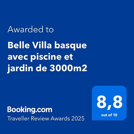 Belle Villa Basque Avec Piscine Et Jardin De 3000M2 サン＝ジャン＝ド＝リュズ エクステリア 写真